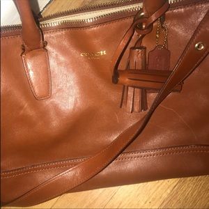 Beautiful leather Coach purse